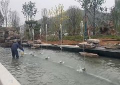 商洛 南秦公園景觀(guān)噴泉